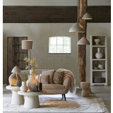 Light & Living - Bijzettafel FINCA - Ø28.5x42cm - Bruin