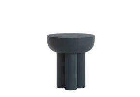 Light & Living - Bijzettafel MIKOLA - Ø46x50cm - Blauw