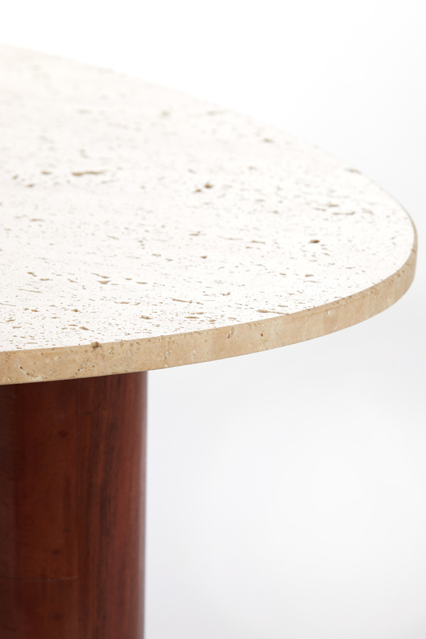 Light & Living - Salontafel MAHELONA - 90x72x31cm - Bruin