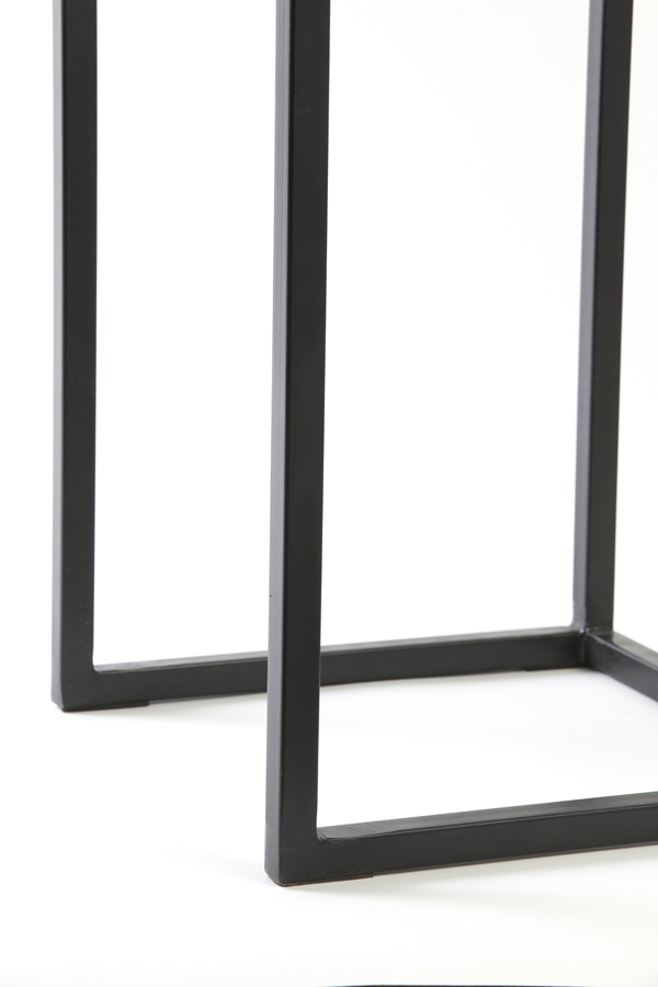 Light & Living - Zuil BRYSON - Ø36x103cm - Bruin - Set van 2