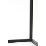 Light & Living - Side BRYSON - 120x40x82cm - Zwart - Set van 2