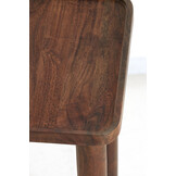 Light & Living - Zuil QIANO - Ø42x100cm - Bruin