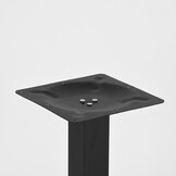 LABEL51 Poot Restauranttafel 40x40x71 cm - Zwart - Metaal