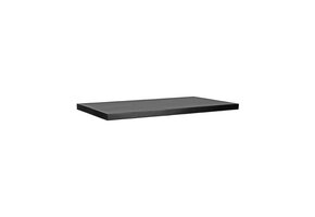 LABEL51 - Eetkamertafel Tafelblad Straight Edge - Zwart - 70x120x5cm