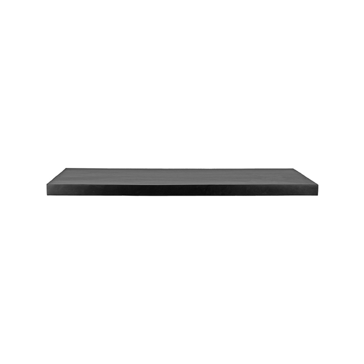 LABEL51 - Eetkamertafel Tafelblad Straight Edge - Zwart - 70x120x5cm