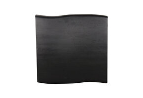 LABEL51 Eetkamertafel Tafelblad Tree Edge - Zwart - Mangohout - 70 cm Tree