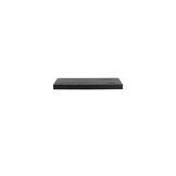 LABEL51 - Eetkamertafel Tafelblad Straight Edge - Zwart - 70x70x5cm