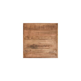 LABEL51 - Eetkamertafel Tafelblad Straight Edge - Beige - 70x70x5cm