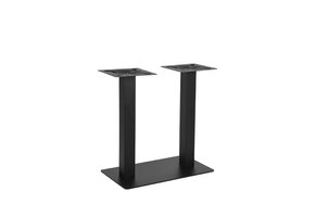 LABEL51 - Eetkamertafel Tafelpoot Dubbel - Zwart - 40x70x71cm