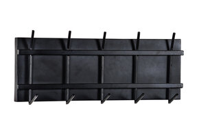 Brix - Kapstok Brix Gabi Black - Mangohout / Gecoat Staal