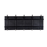 Brix - Kapstok Brix Gabi Black - Mangohout / Gecoat Staal