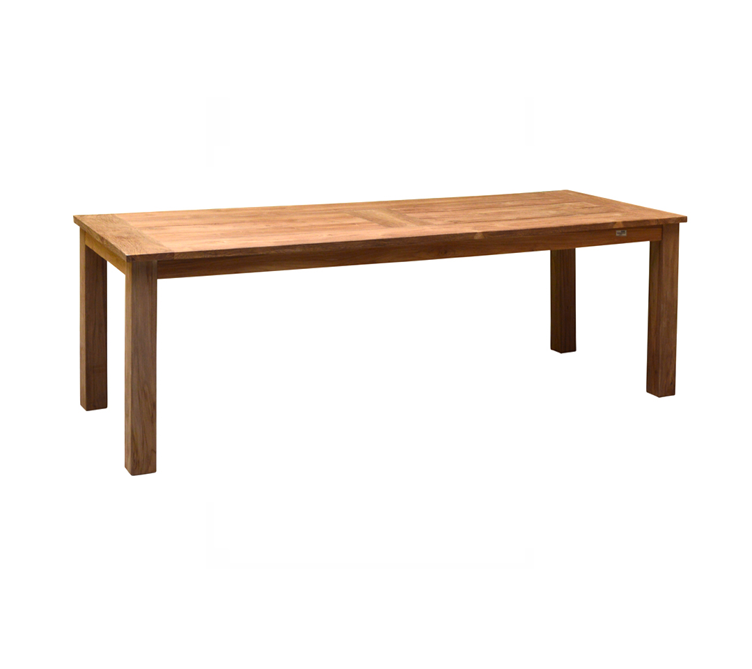 Livingfurn - Tuintafel Table Evoy - 100x240x78 - Teakhout