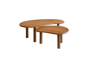 Livingfurn - Salontafel Nubi set of 2 - Mangohout