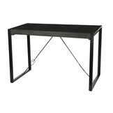 Livingfurn - Bartafels Norris Bar Table 140cm - Mangohout / Gecoat Staal
