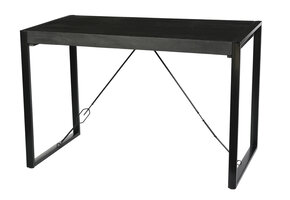 Livingfurn - Bartafels Norris Bar Table 140cm - Mangohout / Gecoat Staal