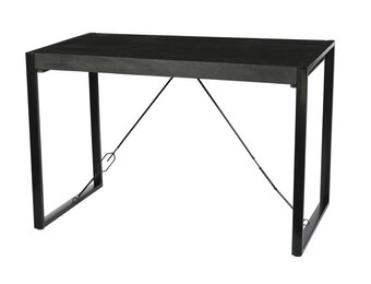 Livingfurn - Bartafels Norris Bar Table 140cm - Mangohout / Gecoat Staal