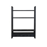 Livingfurn - TV Meubel Norris High - 200x150x45 cm - Mangohout / Gecoat Staal