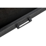 Livingfurn - Dressoir Norris - 180x80x43 cm - Mangohout / Gecoat Staal