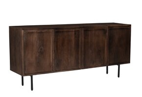 Livingfurn - Dressoir Elan - 180x75x40 cm - Mangohout