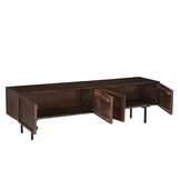 Livingfurn - TV Meubel Elan - 180x50x40 cm - Mangohout