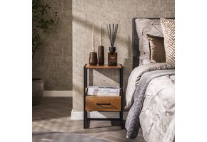 Hoyz - Nachtkastje Niche 1L XS - Massief Acacia Naturel