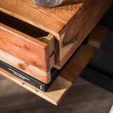 Hoyz - Nachtkastje 1L Shelve - Massief Acacia Naturel