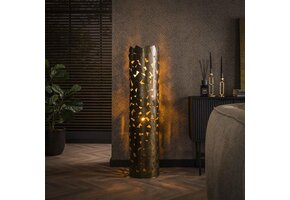 Hoyz Collection - Vloerlamp Patch Cylinder - Brons Antiek