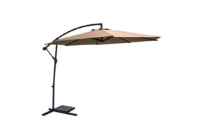 ZOMER-Sens-Line - Menorca Parasol Taupe Ø300 Cm - Grijs
