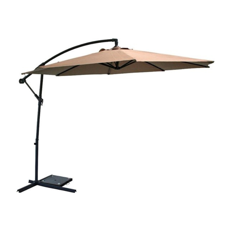 ZOMER-Sens-Line - Menorca Parasol Taupe Ø300 Cm - Grijs