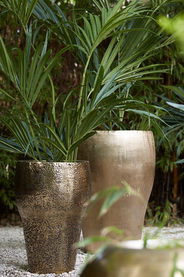 Light & Living - Pot LIOUX - Ø43x67cm - Brons - Set van 2