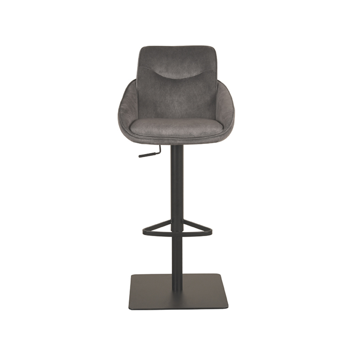 LABEL51 - Barstoel Beauty - Grijs - 89x52x113cm