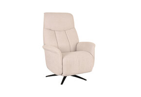LABEL51 Fauteuil Oslo - Naturel - Boucle - Elektrisch - 87x79x112 cm