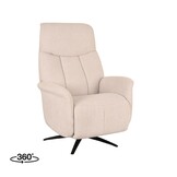 LABEL51 Fauteuil Oslo - Naturel - Boucle - Elektrisch - 87x79x112 cm