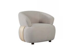 LABEL51 - Fauteuil Valenza - Beige - 81x84x75cm