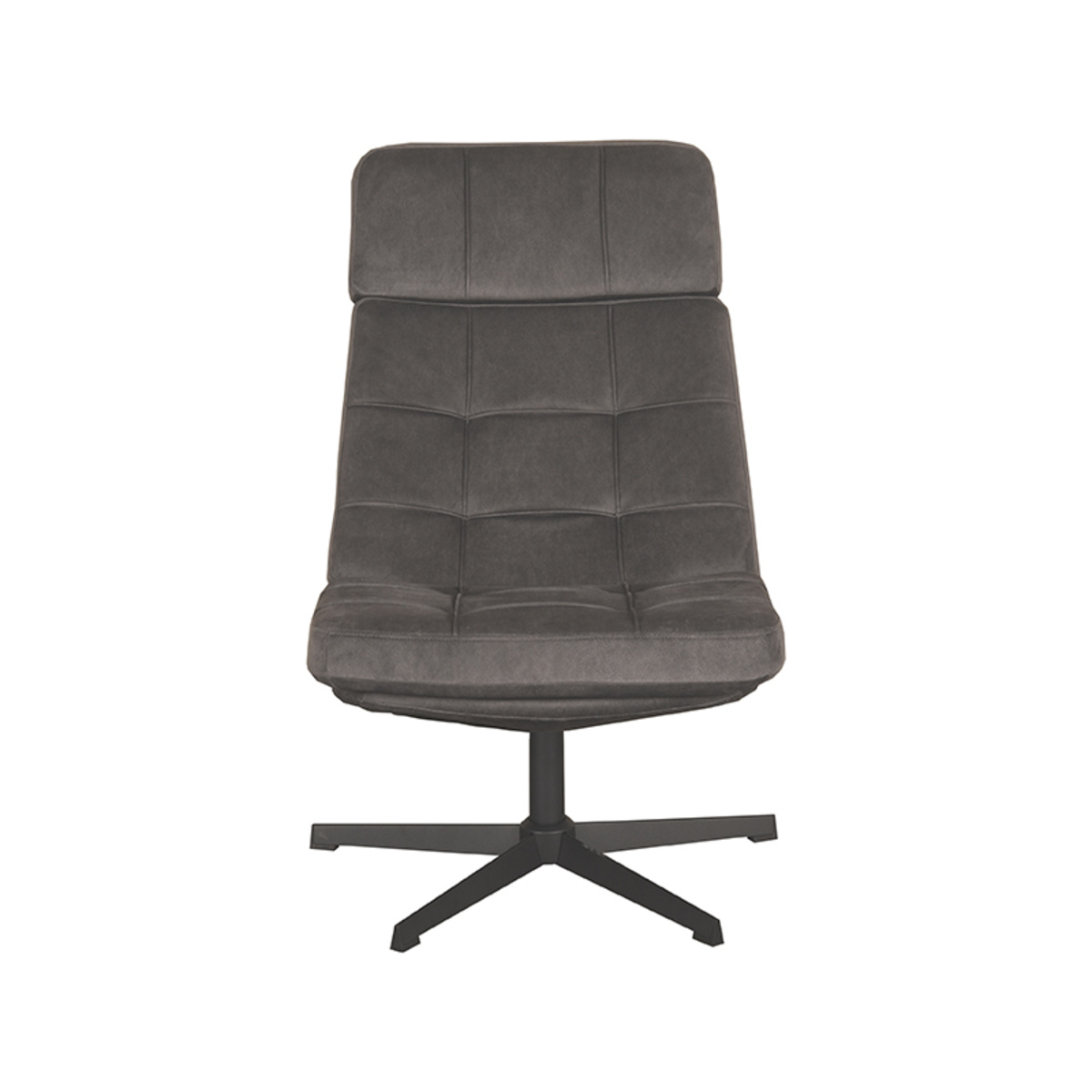 LABEL51 - Fauteuil Alvar - Grijs - 57x53x83cm