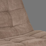 LABEL51 - Fauteuil Alvar - Taupe - 57x53x83cm