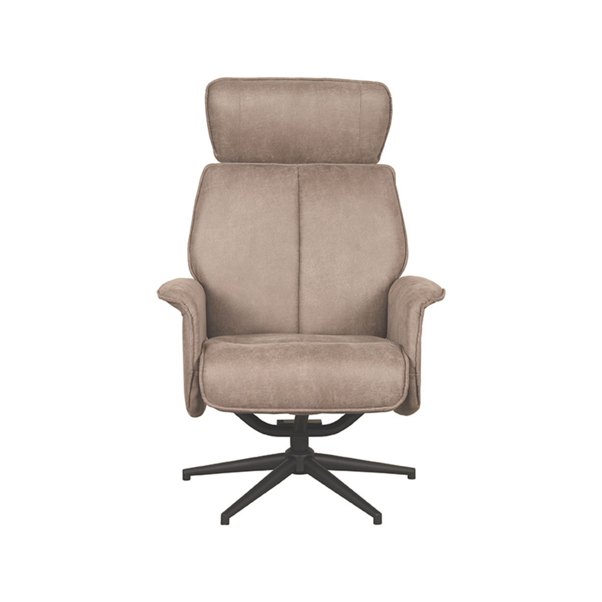 LABEL51 - Fauteuil Verdal - Taupe - 79x77x109cm