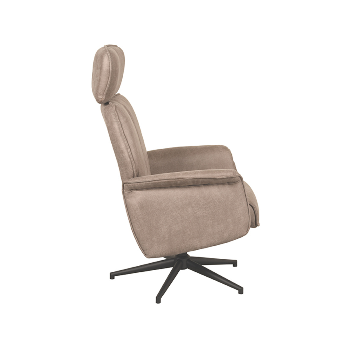 LABEL51 - Fauteuil Verdal - Taupe - 79x77x109cm