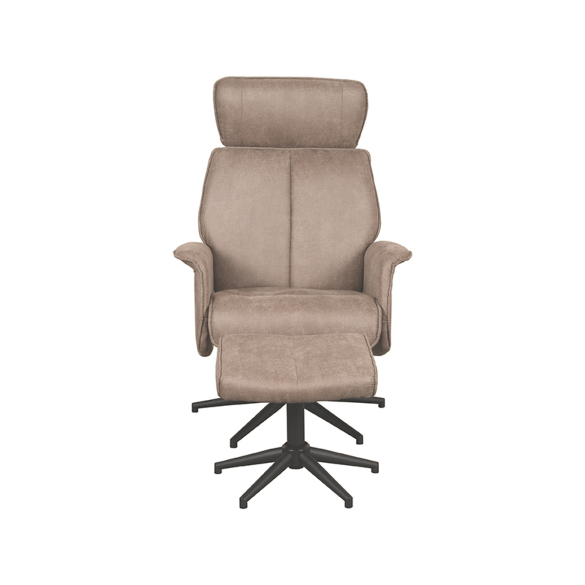 LABEL51 - Fauteuil Verdal - Roze - 79x77x109cm