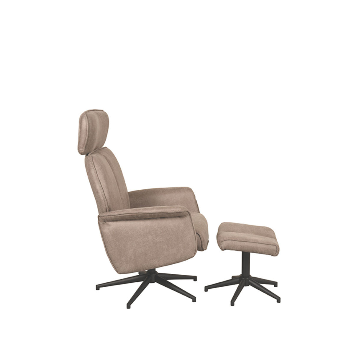 LABEL51 - Fauteuil Verdal - Roze - 79x77x109cm