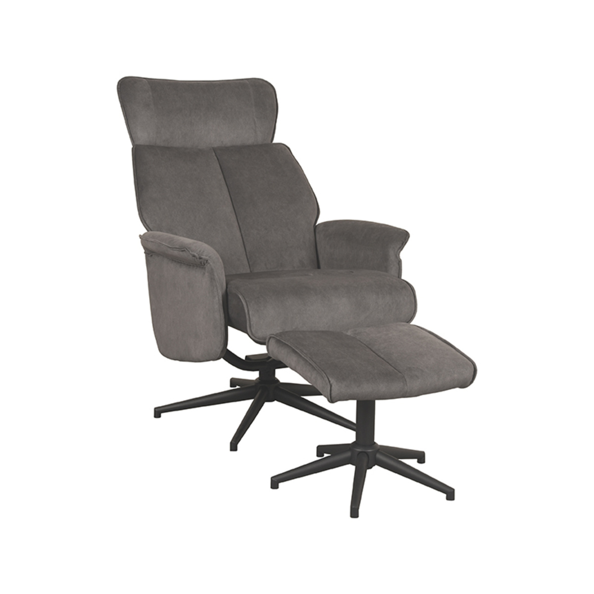 LABEL51 - Fauteuil Verdal - Grijs - 79x77x109cm