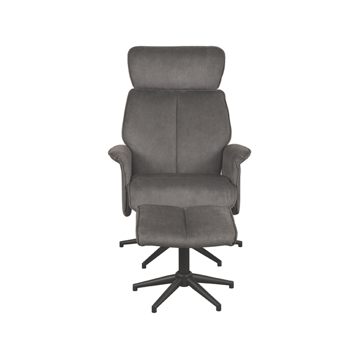 LABEL51 - Fauteuil Verdal - Grijs - 79x77x109cm