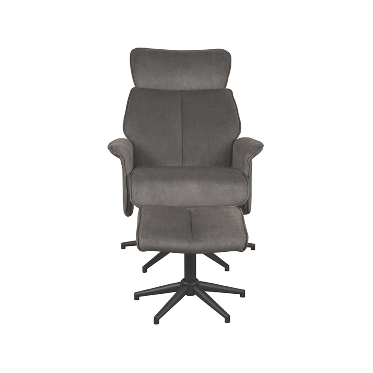 LABEL51 - Fauteuil Verdal - Grijs - 79x77x109cm