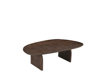 LABEL51 Salontafel Cooper - Espresso - Mangohout - 75x135 cm