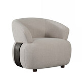 LABEL51 - Fauteuil Valenza - Beige - 81x84x75cm