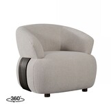 LABEL51 - Fauteuil Valenza - Beige - 81x84x75cm