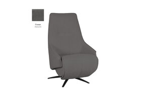 LABEL51 Fauteuil Odense - Antraciet - Cosmo - Elektrisch - 87x68x110 cm