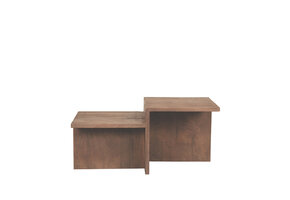 LABEL51 - Salontafel Skip - Bruin - 50x90x40cm