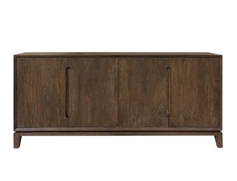 Livingfurn - Dressoir Cortez - 190x85x40 cm - Mangohout