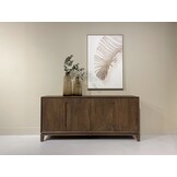 Livingfurn - Dressoir Cortez - 190x85x40 cm - Mangohout